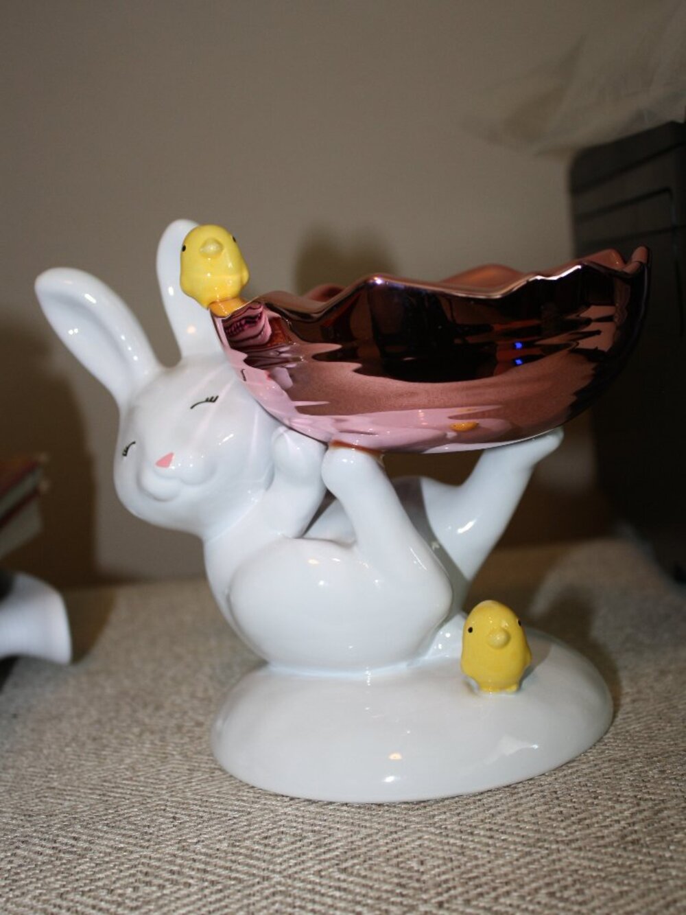 Easter Bunny Candle Holder, Bath & Body Works New